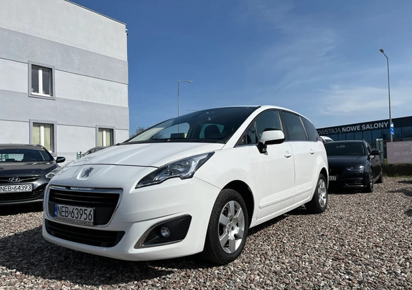 Peugeot 5008 cena 43900 przebieg: 181600, rok produkcji 2015 z Sanok małe 781